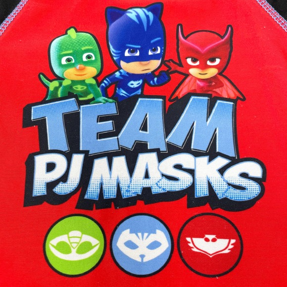 PJ Masks Toddler Boys Rash Guard Swim Shirt Size 2T - Picture 6 of 10